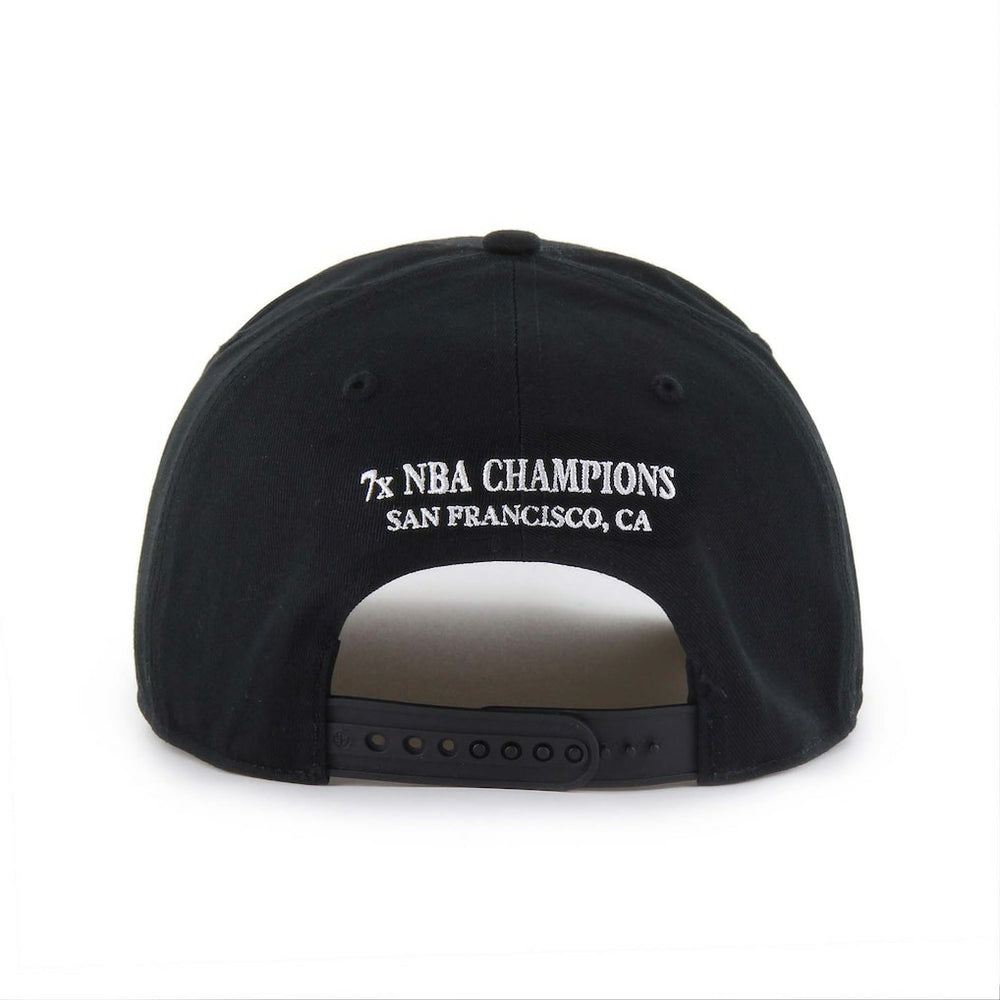 47 brand Golden State Warriors '47 Every Time Past Champs Hitch Adjustable Hat Black