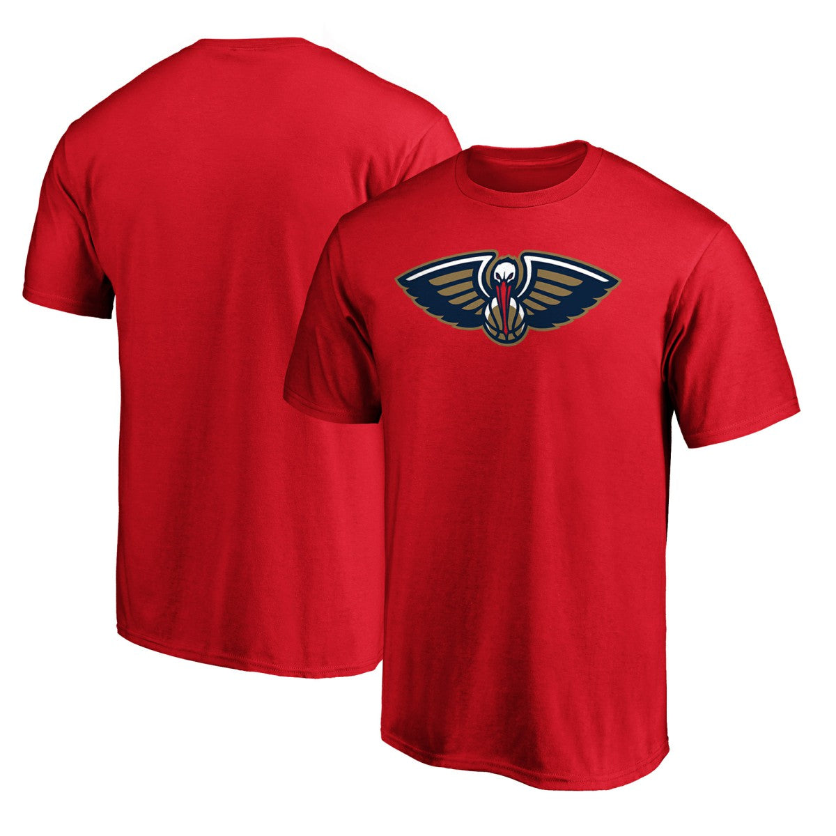 New Orleans Pelicans Primary Logo T-Shirt Red