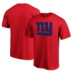 New York Giants Team Lockup T-Shirt - Red - NFL