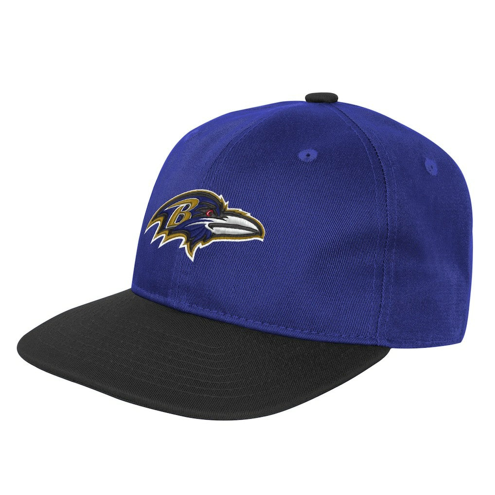 Baltimore Ravens Outerstuff Youth True Retro Adjustable Hat - Purple - NFL