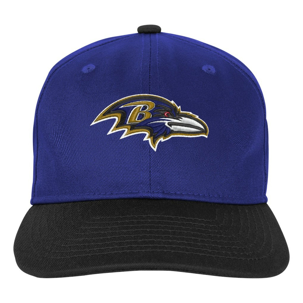 Baltimore Ravens Outerstuff Youth True Retro Adjustable Hat - Purple - NFL