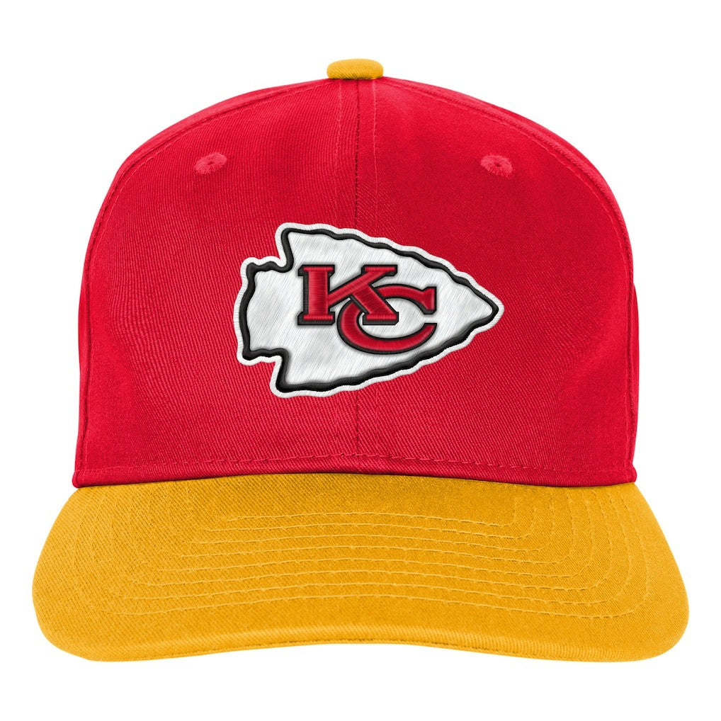 Kansas City Chiefs Outerstuff Youth True Retro Adjustable Hat - Red - NFL