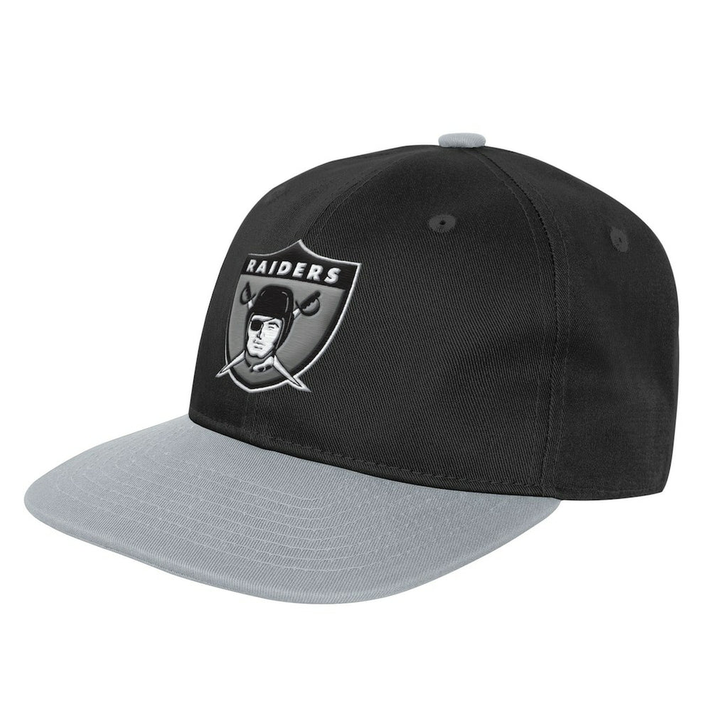 Las Vegas Raiders Outerstuff Youth True Retro Adjustable Hat - Black - NFL