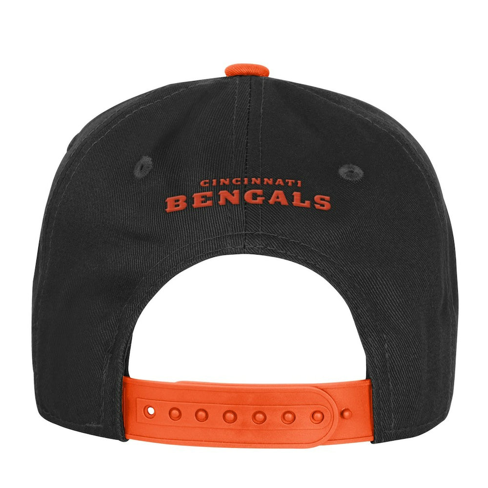 Cincinnati Bengals Outerstuff Youth True Retro Adjustable Hat - Black - NFL