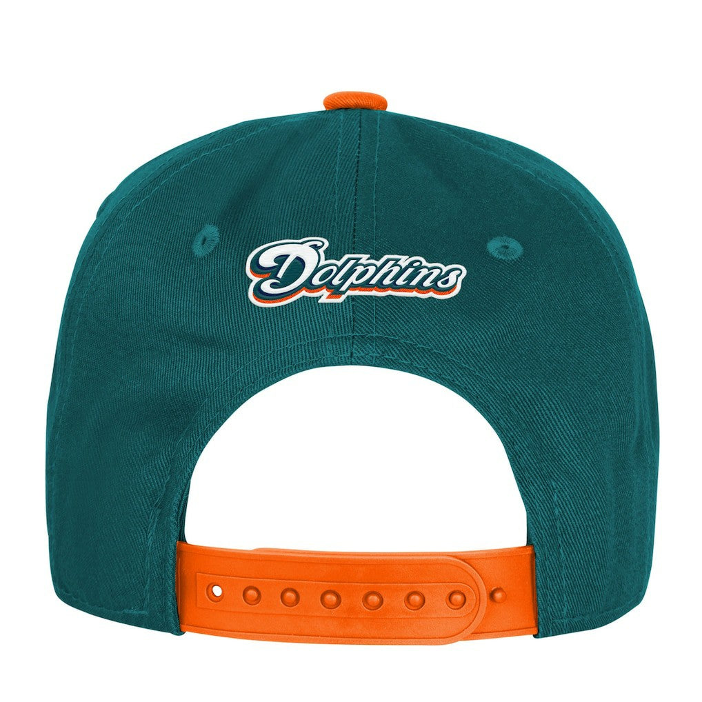 Miami Dolphins Outerstuff Youth True Retro Adjustable Hat - Aqua - NFL
