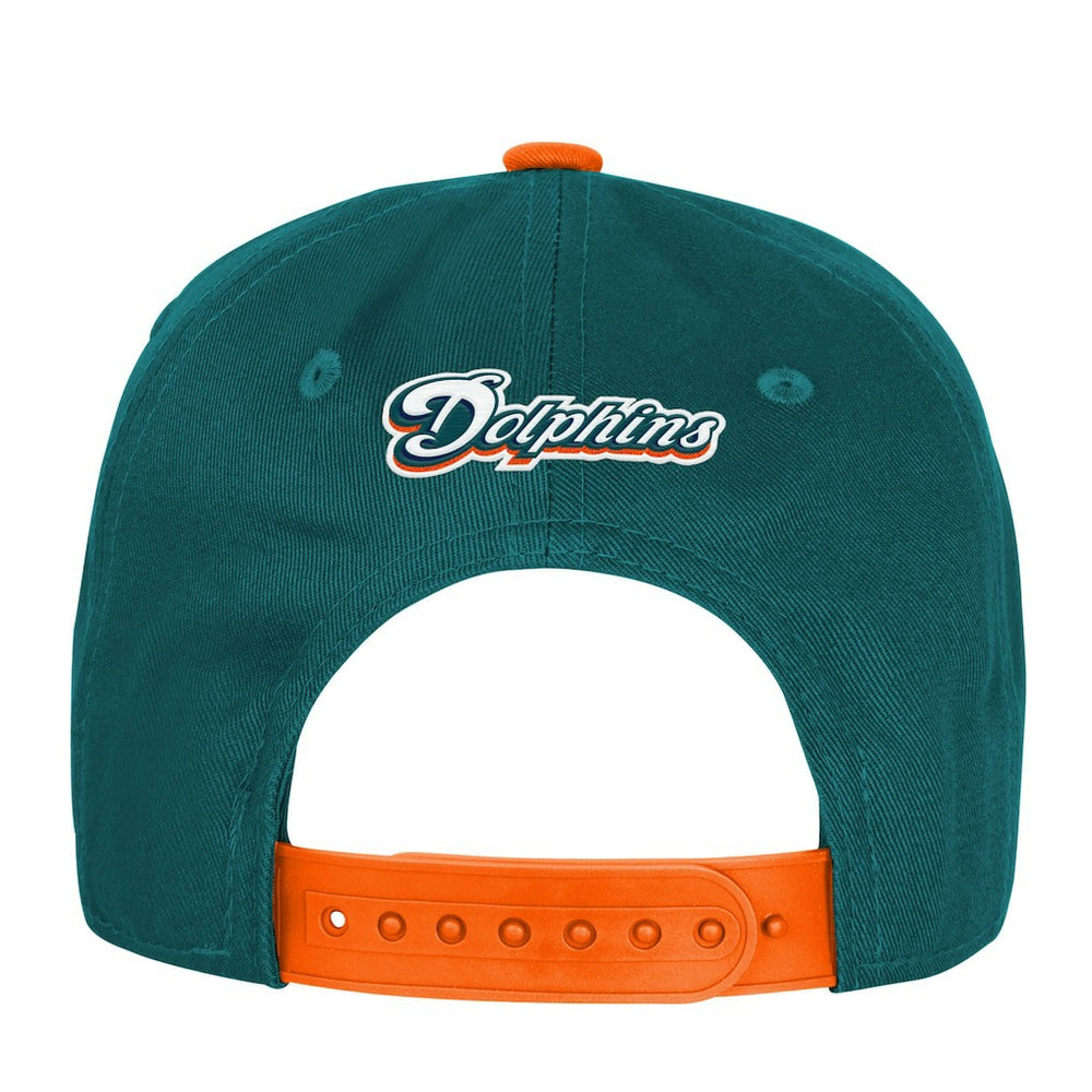 Miami Dolphins Outerstuff Youth True Retro Adjustable Hat - Aqua - NFL