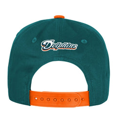 Miami Dolphins Outerstuff Youth True Retro Adjustable Hat - Aqua - NFL