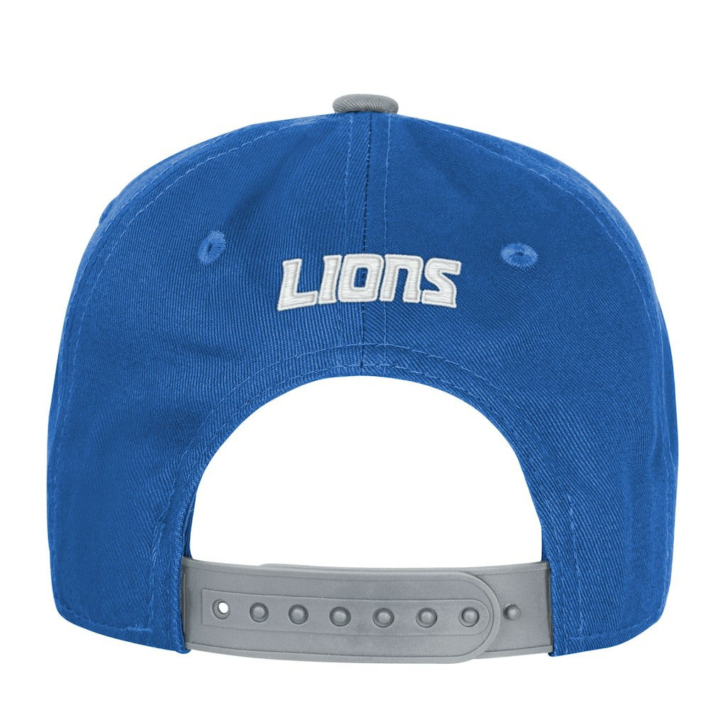 Detroit Lions Outerstuff Youth True Retro Adjustable Hat - Blue - NFL