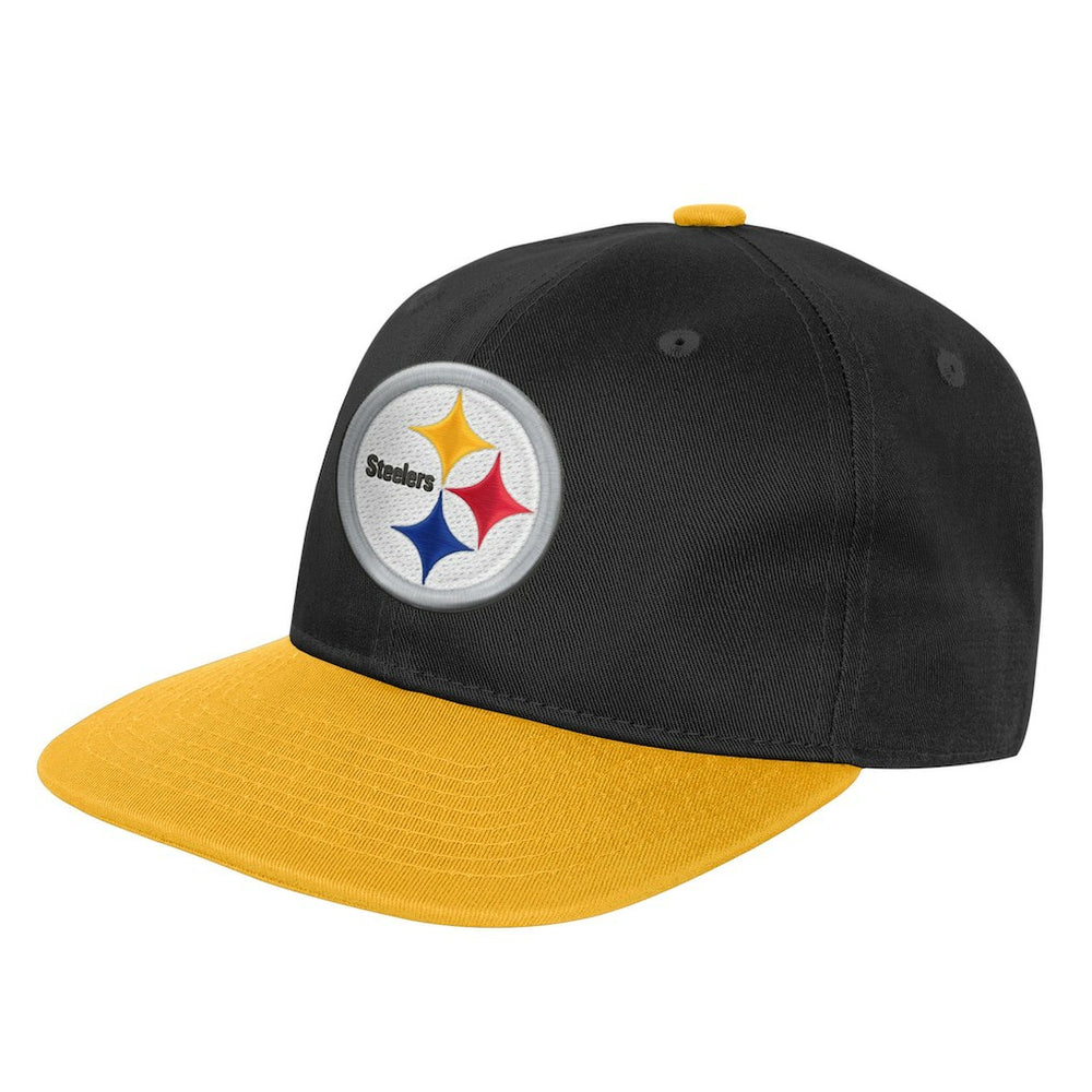 Pittsburgh Steelers Outerstuff Youth True Retro Adjustable Hat - Black - NFL