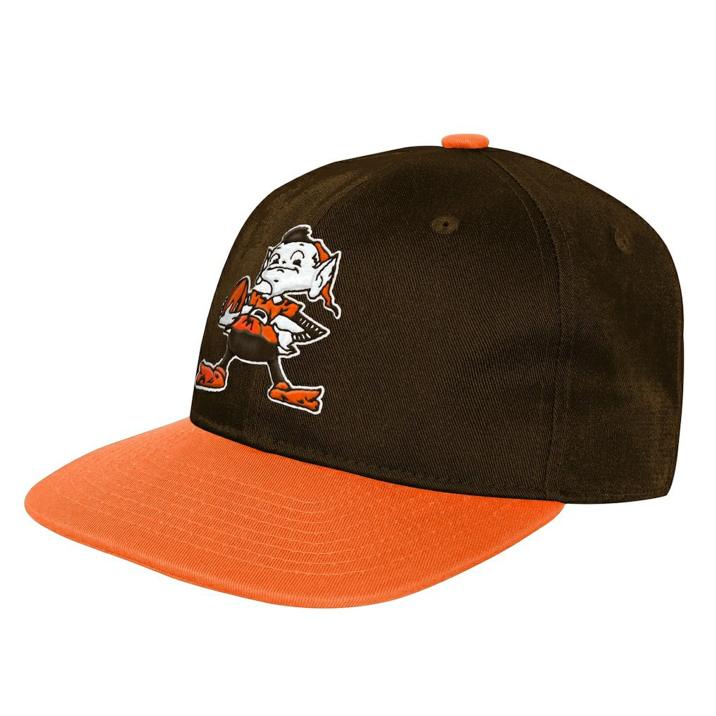 Cleveland Browns Outerstuff Youth True Retro Adjustable Hat - Brown - NFL