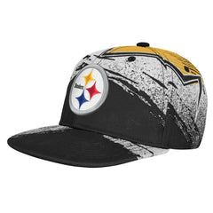 Pittsburgh Steelers Outerstuff Youth Make Noise Adjustable Hat - Black - NFL