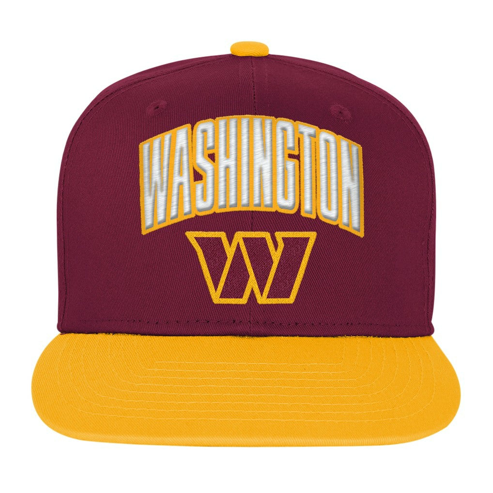 Washington Commanders Outerstuff Youth Essentials Snapback Hat - Burgundy - NFL