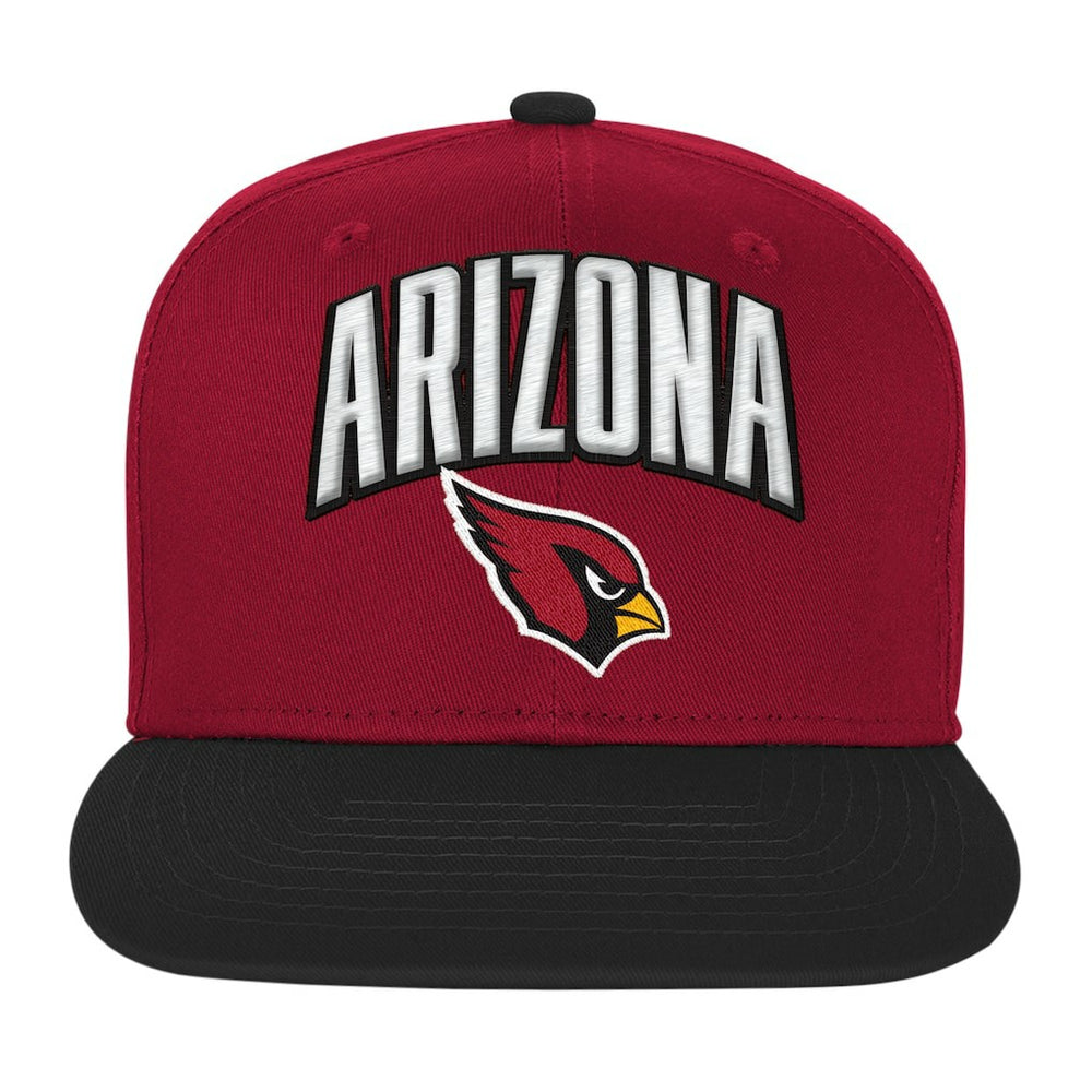 Arizona Cardinals Outerstuff Youth Essentials Snapback Hat - Cardinal - NFL