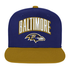 Baltimore Ravens Outerstuff Youth Essentials Snapback Hat - Purple - NFL