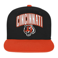 Cincinnati Bengals Outerstuff Youth Essentials Snapback Hat - Black - NFL