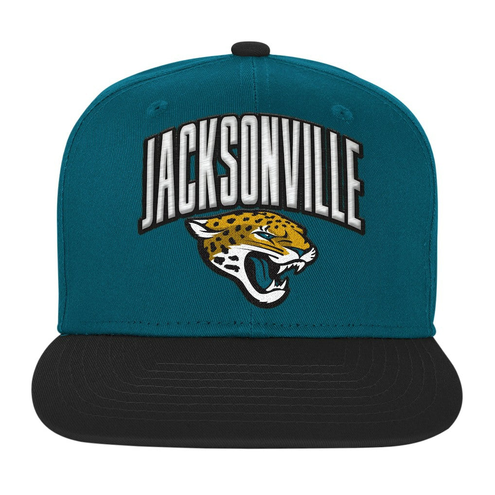 Jacksonville Jaguars Outerstuff Youth Essentials Snapback Hat - Teal - NFL