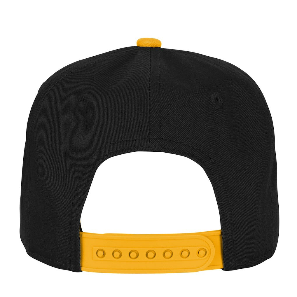 Pittsburgh Steelers Outerstuff Youth Essentials Snapback Hat - Black - NFL