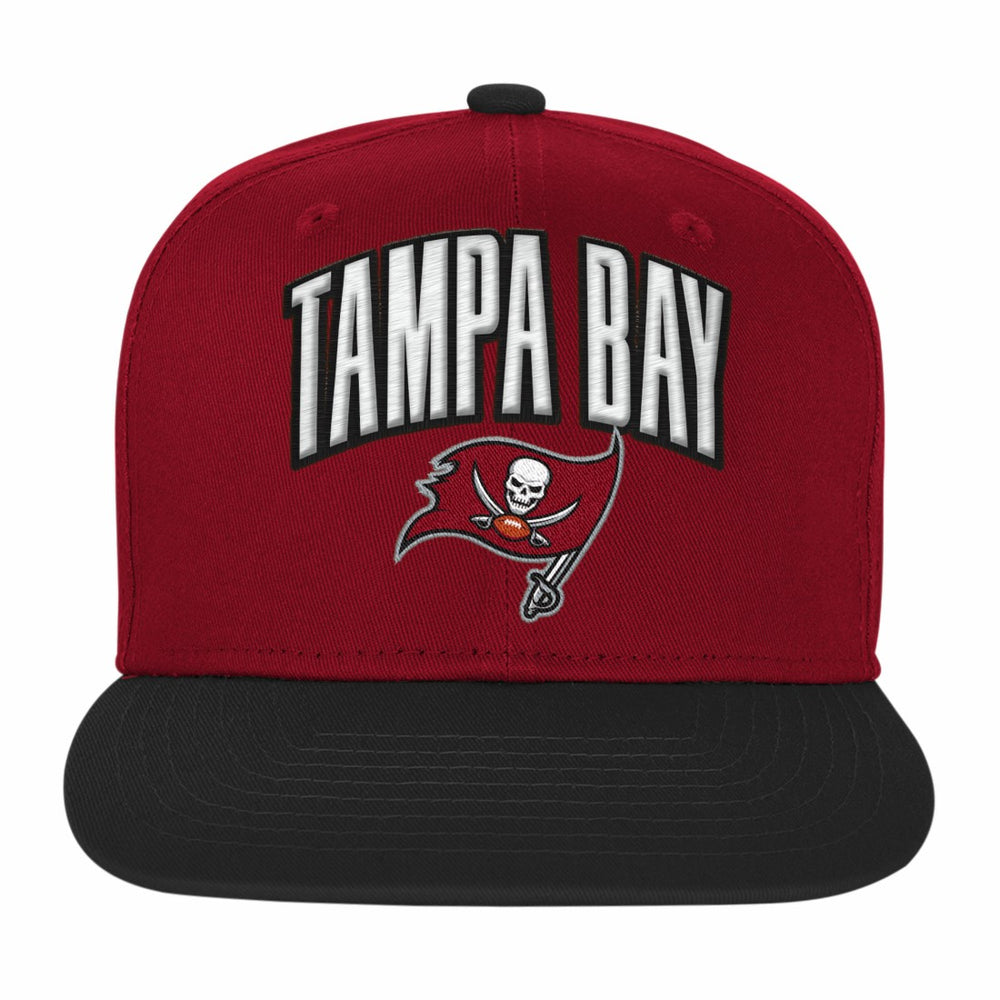 Tampa Bay Buccaneers Outerstuff Youth Essentials Snapback Hat - Red - NFL