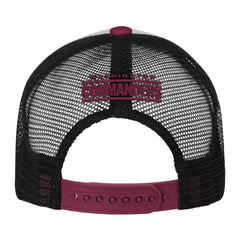 Washington Commanders Youth Essentials Trucker Adjustable Hat - White/Burgundy - NFL