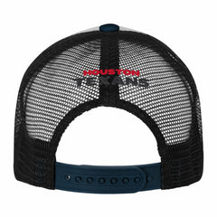 Houston Texans Youth Essentials Trucker Adjustable Hat - White/Navy - NFL