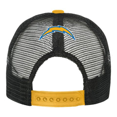Los Angeles Chargers Youth Modern Fan Trucker Adjustable Hat - White/Gold - NFL