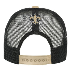 New Orleans Saints Youth Modern Fan Trucker Adjustable Hat - White/Gold - NFL