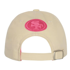 San Francisco 49ers Outerstuff Girls Youth Blitz Adjustable Hat - Cream - NFL