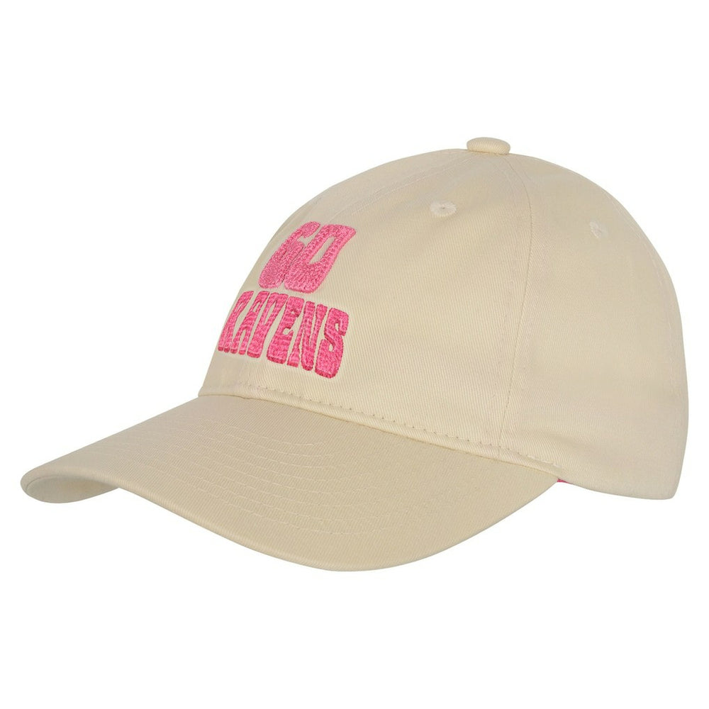 Baltimore Ravens Outerstuff Girls Youth Blitz Adjustable Hat - Cream - NFL