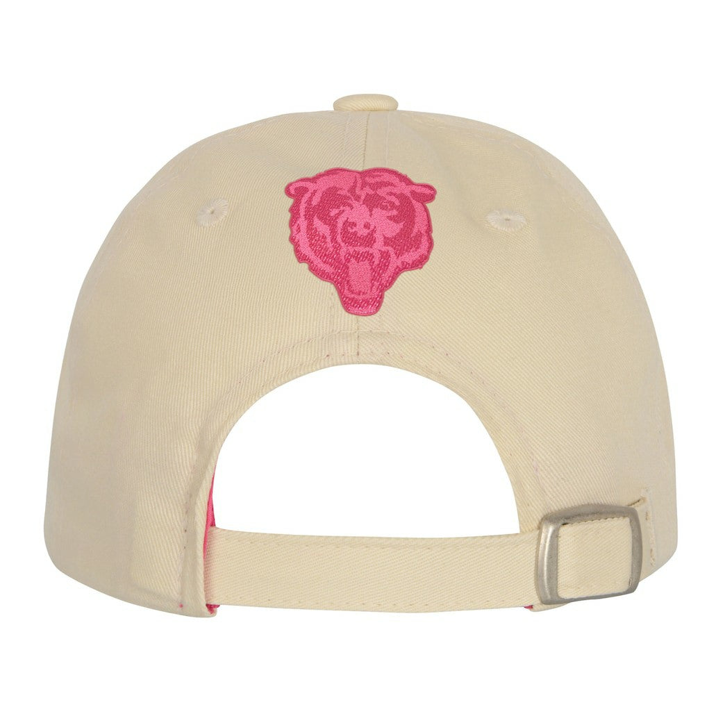 Chicago Bears Outerstuff Girls Youth Blitz Adjustable Hat - Cream - NFL