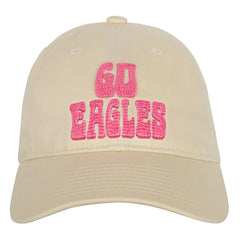 Philadelphia Eagles Outerstuff Girls Youth Blitz Adjustable Hat - Cream - NFL