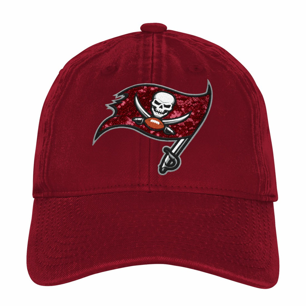 Tampa Bay Buccaneers Outerstuff Girls Youth Gridiron Adjustable Hat - Red - NFL