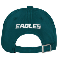 Philadelphia Eagles Outerstuff Girls Youth Gridiron Adjustable Hat - Midnight Green - NFL