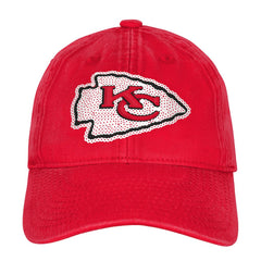 Kansas City Chiefs Outerstuff Girls Youth Gridiron Adjustable Hat - Red - NFL