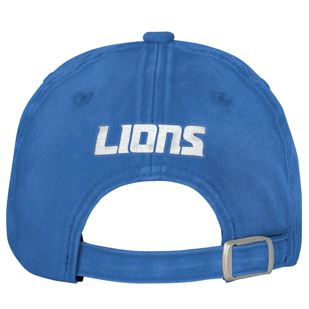 Detroit Lions Outerstuff Girls Youth Gridiron Adjustable Hat - Blue - NFL