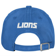 Detroit Lions Outerstuff Girls Youth Gridiron Adjustable Hat - Blue - NFL