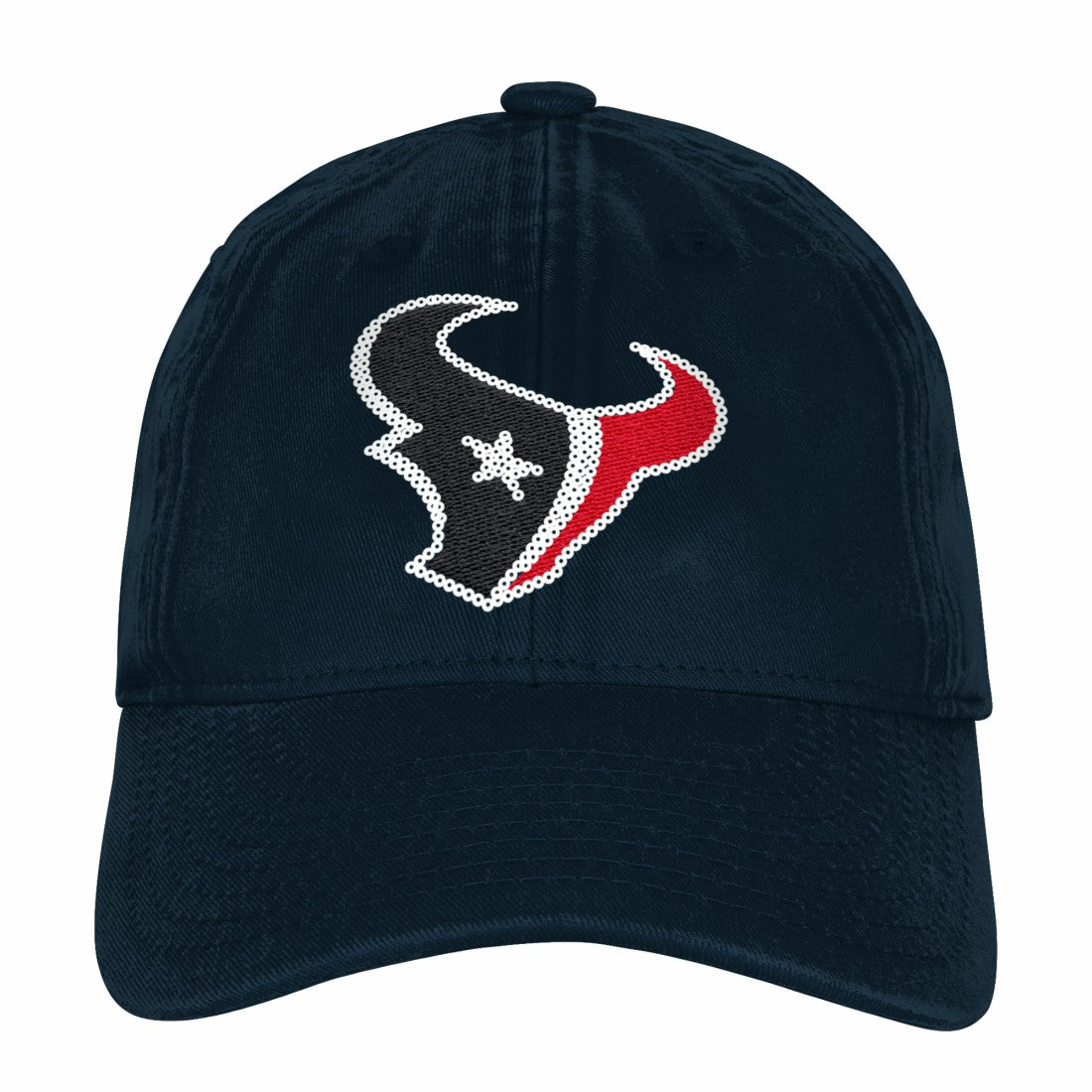 Houston Texans Outerstuff Girls Youth Gridiron Adjustable Hat - Navy - NFL