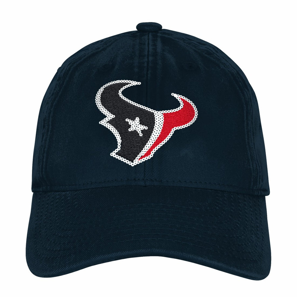 Houston Texans Outerstuff Girls Youth Gridiron Adjustable Hat - Navy - NFL