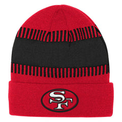 San Francisco 49ers Outerstuff Bright Lights Cuffed Knit Hat - Scarlet - NFL