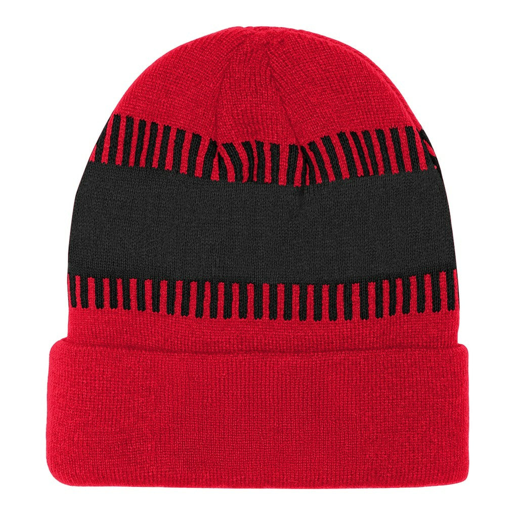 San Francisco 49ers Outerstuff Bright Lights Cuffed Knit Hat - Scarlet - NFL