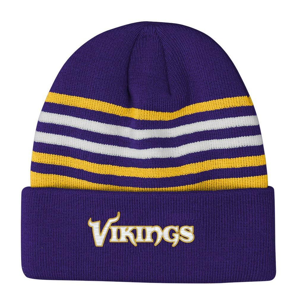 Minnesota Vikings Outerstuff Essentials Cuffed Knit Hat - Purple - NFL