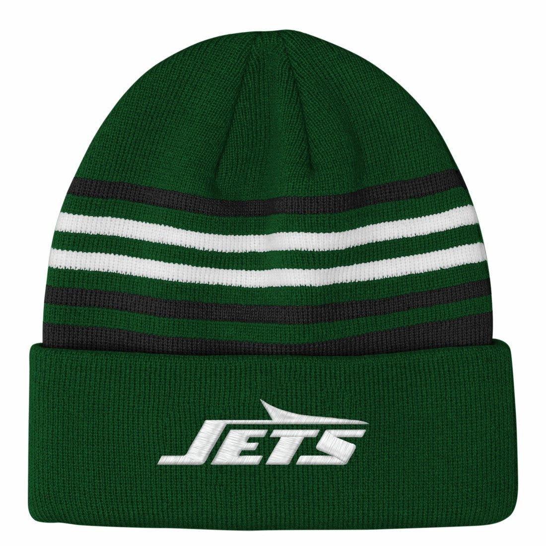 New York Jets Outerstuff Essentials Cuffed Knit Hat - Green - NFL