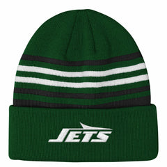New York Jets Outerstuff Essentials Cuffed Knit Hat - Green - NFL