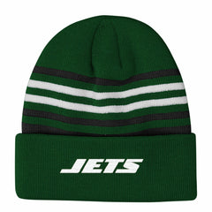 New York Jets Outerstuff Essentials Cuffed Knit Hat - Green - NFL