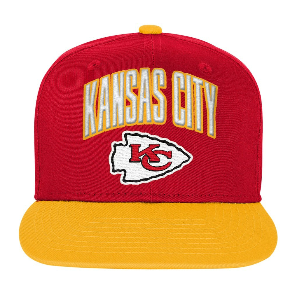 Kansas City Chiefs Outerstuff Preschool Essentials Snapback Hat - Red - NFL