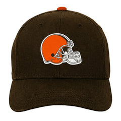 Cleveland Browns Outerstuff Youth Team Pre-Curved Adjustable Hat - Brown - NFL