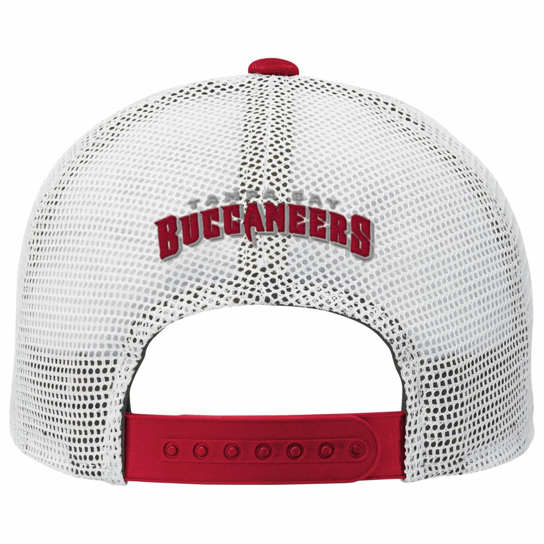 Tampa Bay Buccaneers Outerstuff Youth Core Lockup Trucker Adjustable Hat - Red - NFL