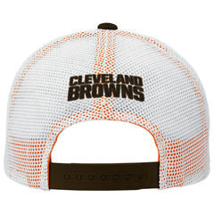Cleveland Browns Outerstuff Preschool Core Lockup Trucker Adjustable hat - Brown - NFL