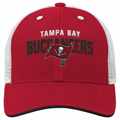 Tampa Bay Buccaneers Outerstuff Preschool Core Lockup Trucker Adjustable hat - Red - NFL