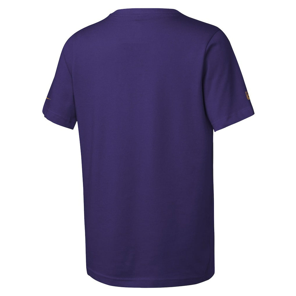 Minnesota Vikings Youth Sideline Team Issue T-Shirt - Purple - Nike