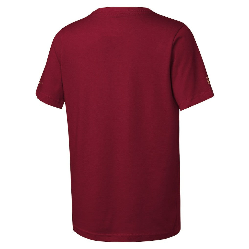 San Francisco 49ers Youth Sideline Team Issue T-Shirt - Scarlet - Nike